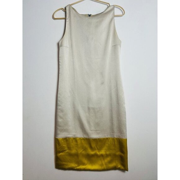 valentino colorblock dress 40/ 4 - Picture 1 of 16